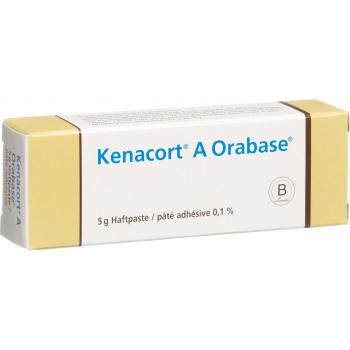 Kenacort A Orabase Haftpaste 0.1% Tb 5 g